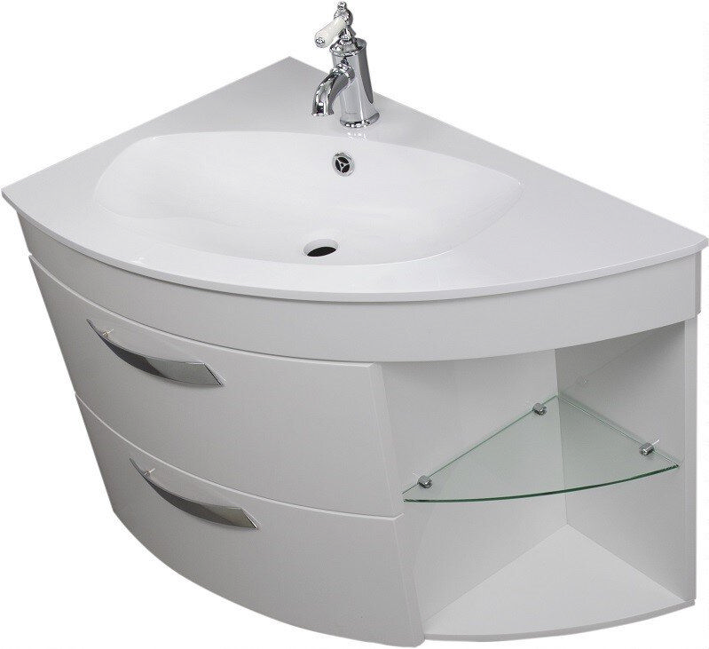 Тумба под раковину De Aqua Трио Люкс 90 L (Grass)