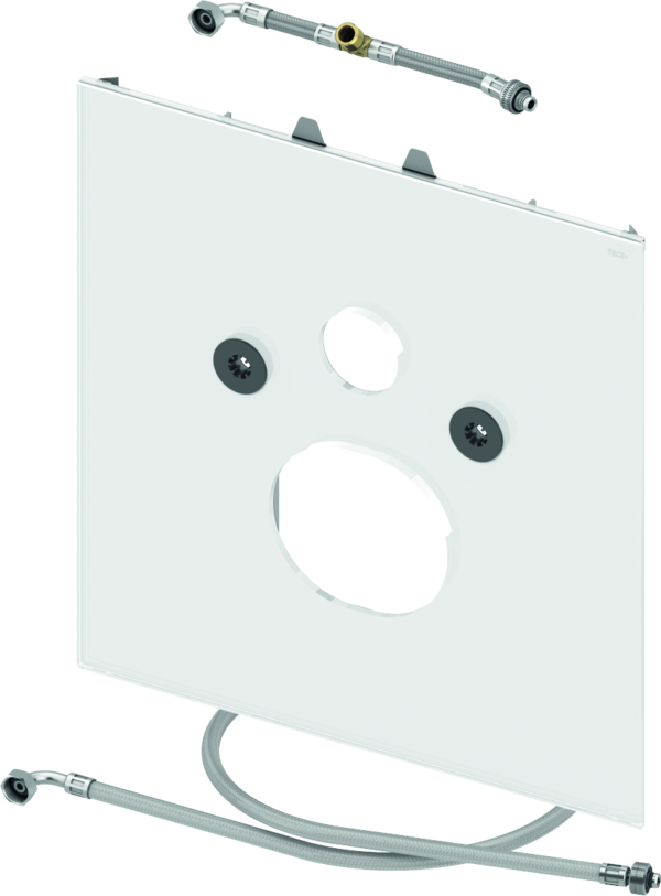 Нижняя панель TECElux 9650103 стекло белое