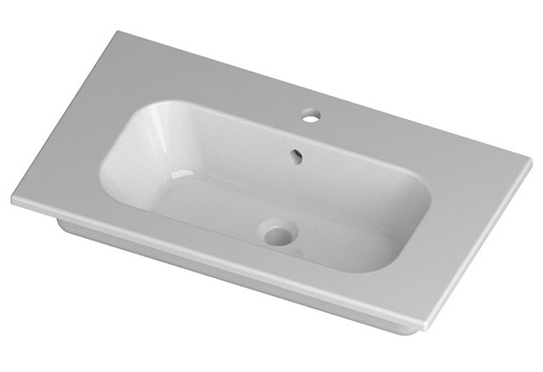Раковина DISEGNO CERAMICA QUBO SQUARE QS08146101 мебельная