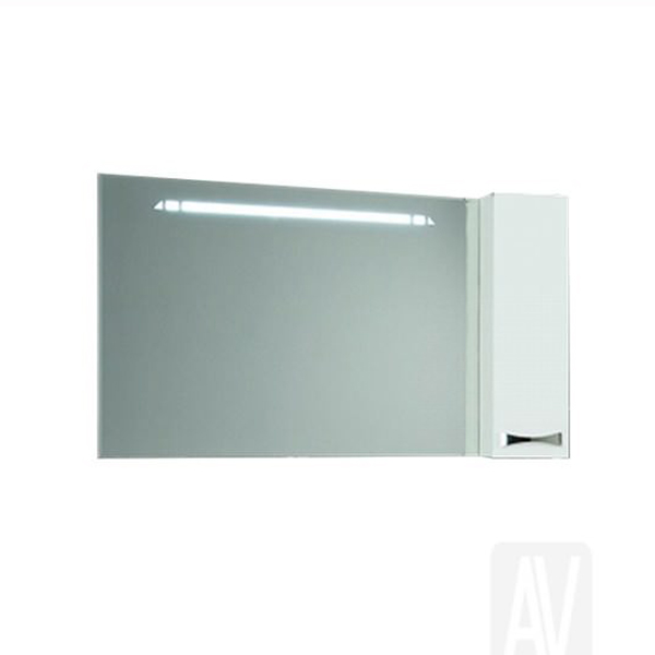 Зеркальный шкаф Акватон ДИОР 120 белый 1A110702DR01R