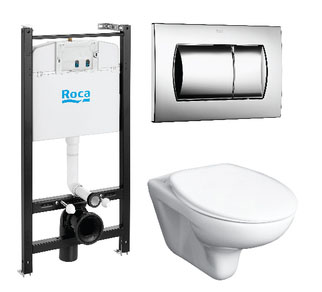 Инсталляция и унитаз Roca Mateo 893100010