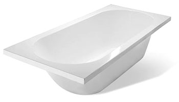 Мраморная ванна Эстет Честер 170х75