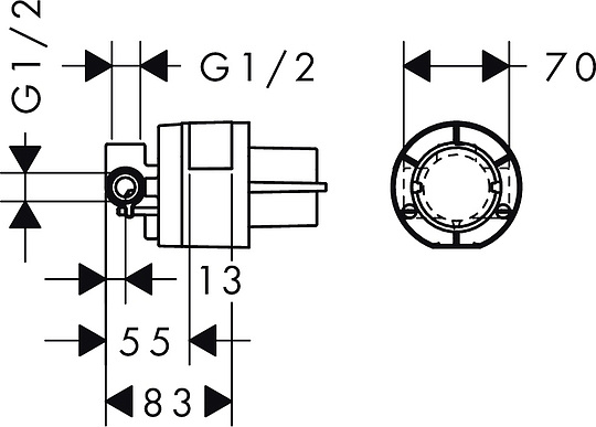 Смеситель HANSGROHE Focus 31967000 2