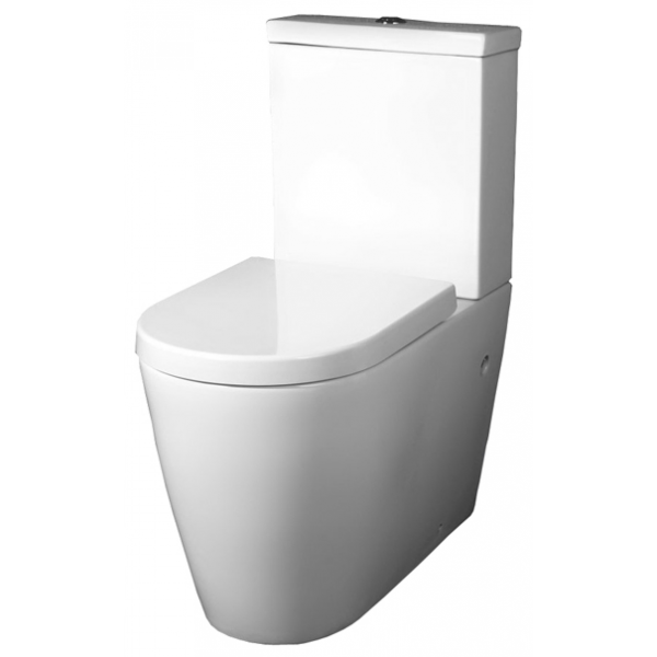 Унитаз компакт безободковый BelBagno Marino BB105CPR 